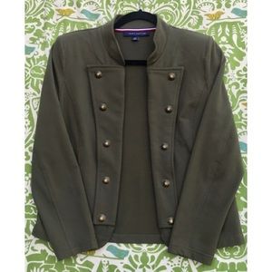 tommy hilfiger military band jacket